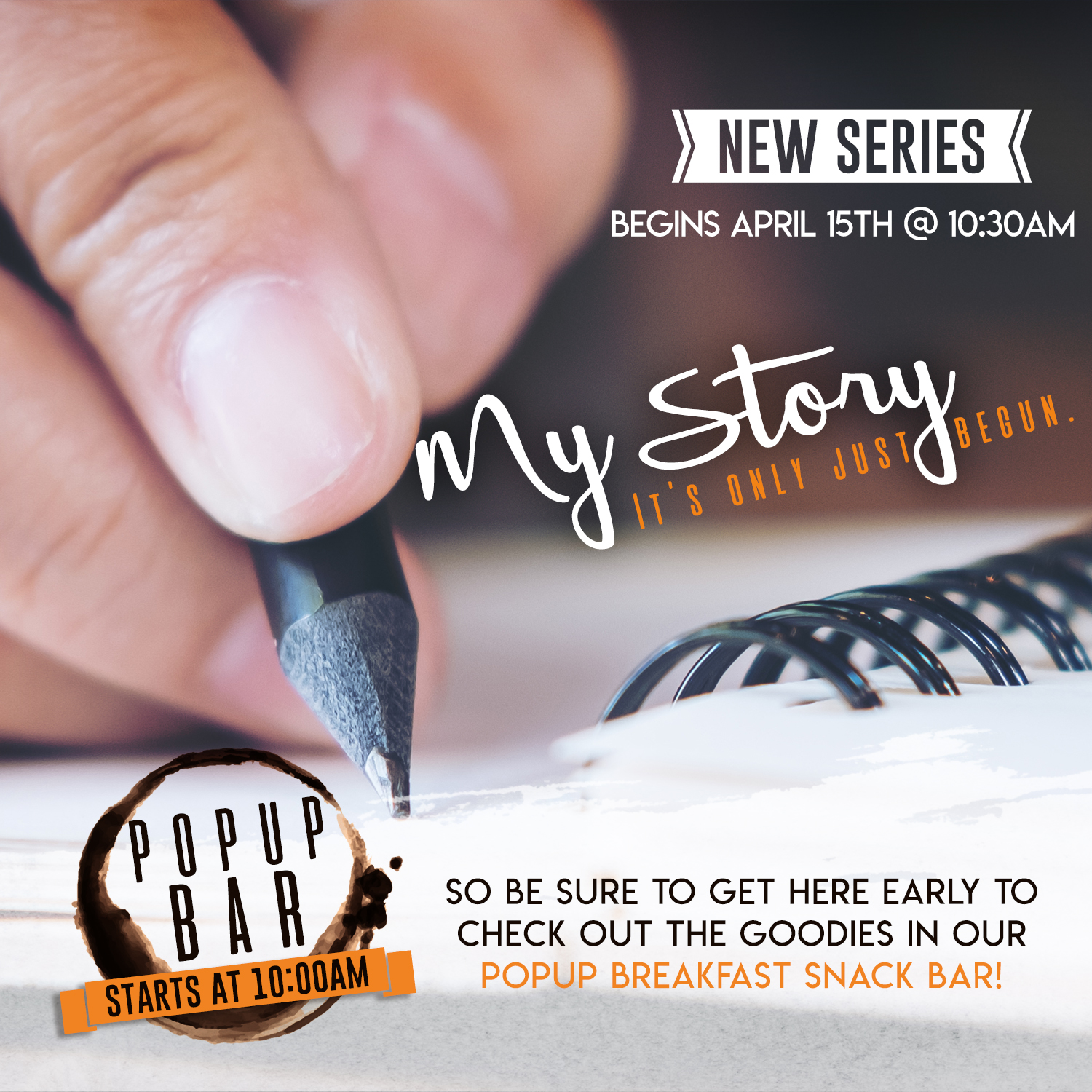 My Story, Popup Breakfast Bar Event