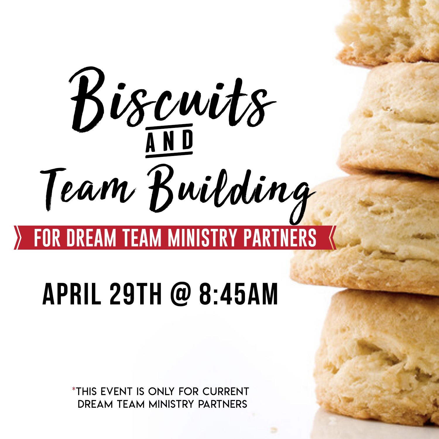 Biscuits & Team Building for Dream Team Ministry Partners, Nations Church