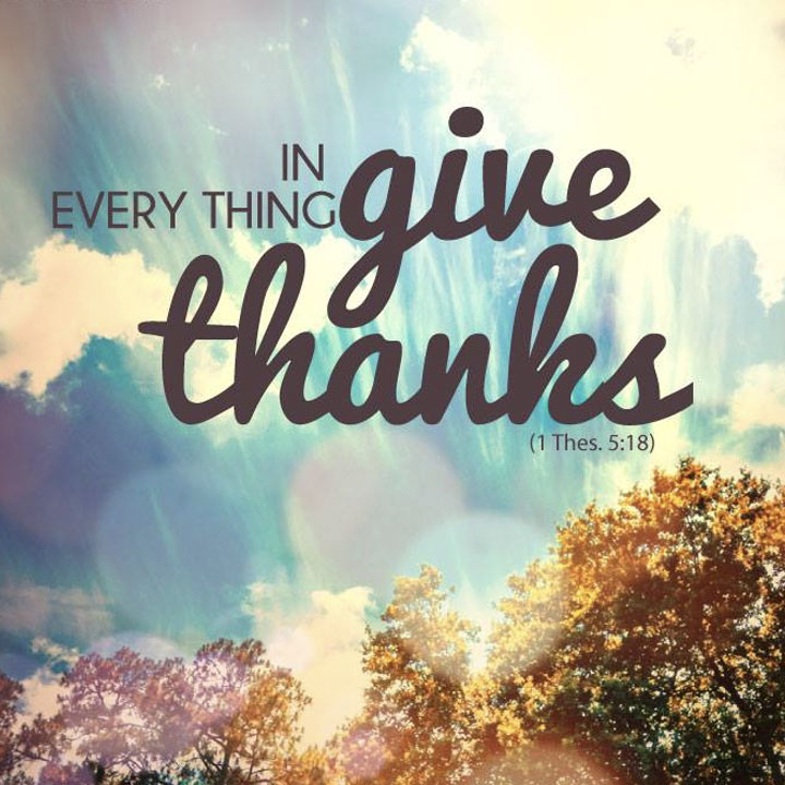 Give Thanks!