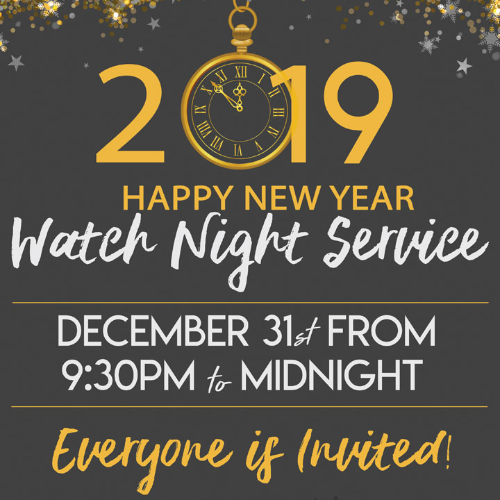 New Years Service 2019